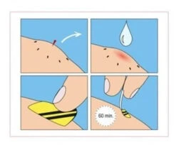 Bee-Patch -Randonnée Camping Magasin anti venin guepes abeilles frelon bourdon beepatch