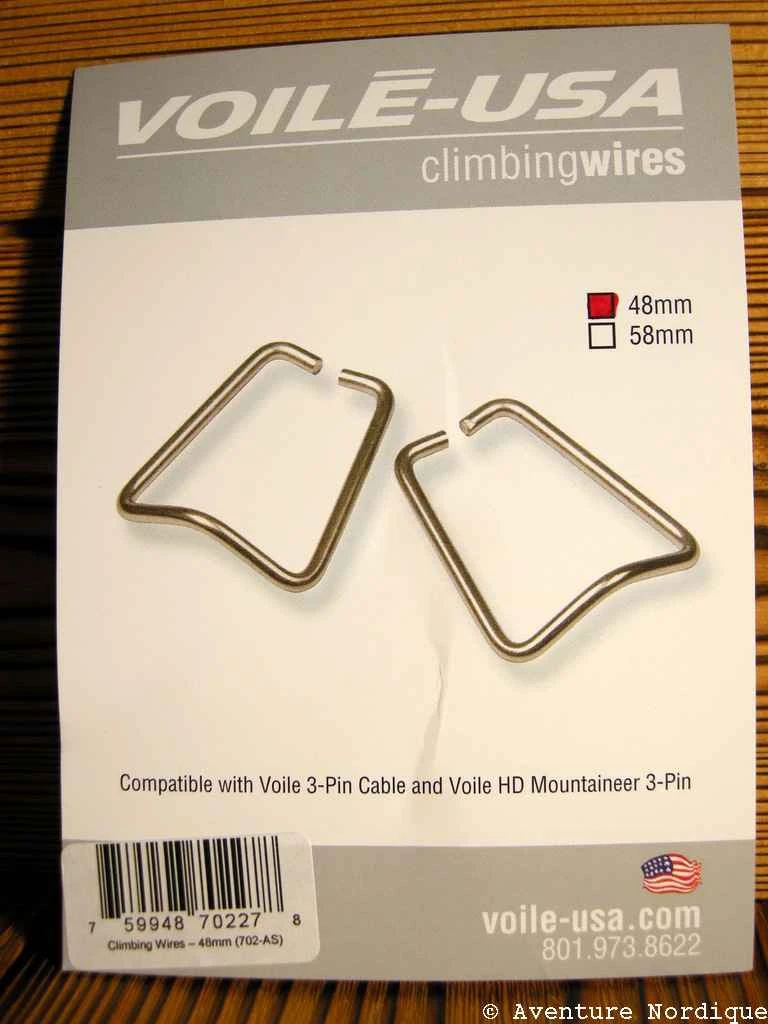 Voile 3-Pin Climbing Wires 7 Voile 3-Pin Climbing Wires – Image 7