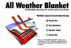 Couverture All Weather Blanket 15 Couverture All Weather Blanket -Randonnée Camping Magasin couverture all weather blanket grabber 07