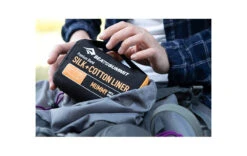 Sea To Summit Travel Liner Soie + Coton 5 Sea To Summit Travel Liner Soie + Coton -Randonnée Camping Magasin drap de sac sea to summit silk cotton liner
