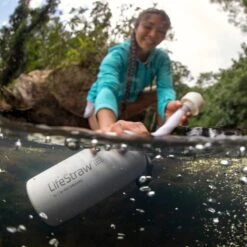 LifeStraw Go 2 Stainless Steel 0.7L -Randonnée Camping Magasin filtre bouteille gourde lifestraw go 2 stainless 06
