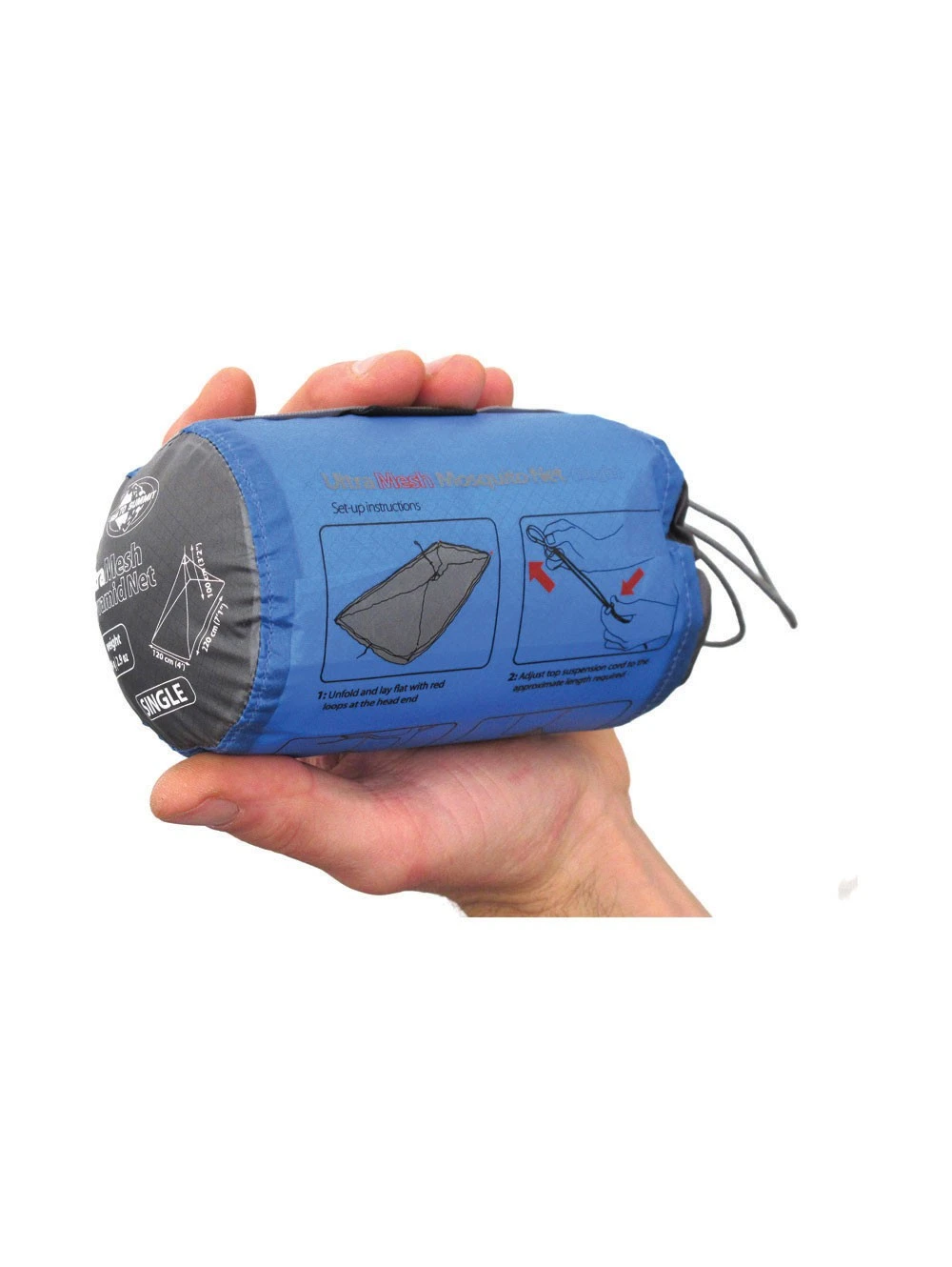 Sea To Summit Nano Mosquito Pyramid Net Single 2 Sea To Summit Nano Mosquito Pyramid Net Single – Image 2