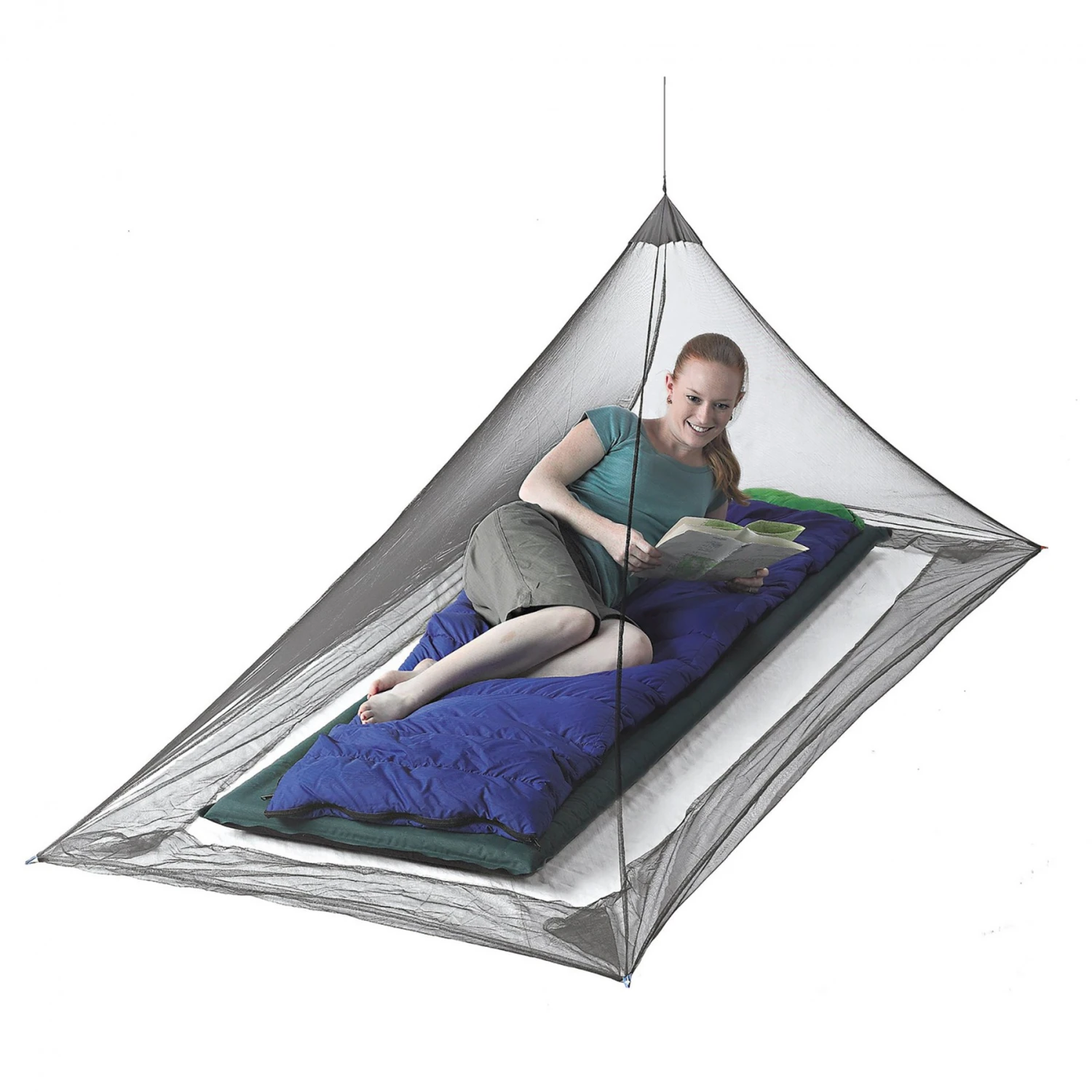 Sea To Summit Nano Mosquito Pyramid Net Single 1 Sea To Summit Nano Mosquito Pyramid Net Single
