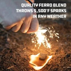 UCO Survival Fire Striker Ferro Rod -Randonnée Camping Magasin pierre a feu uco survival fire striker ferro rod 03