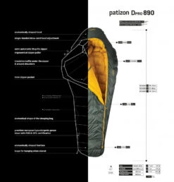 Patizon Dpro 890 39 Patizon Dpro 890 -Randonnée Camping Magasin sac de couchage partizon dpro 890 23 1