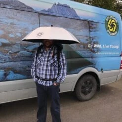 Six Moon Designs Silver Shadow Mini Umbrella 7 Six Moon Designs Silver Shadow Mini Umbrella -Randonnée Camping Magasin six moon designs silver shadow mini umbrella 4