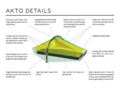 Hilleberg Akto -Randonnée Camping Magasin specification akto