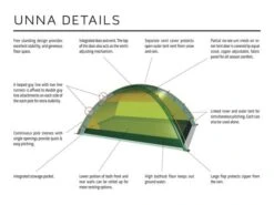 Hilleberg Unna -Randonnée Camping Magasin unna details hilleberg