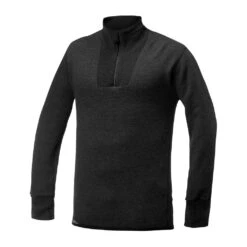 Woolpower Zip Turtleneck 400 -Randonnée Camping Magasin zip turtleneck protection 400 anthracite isolated
